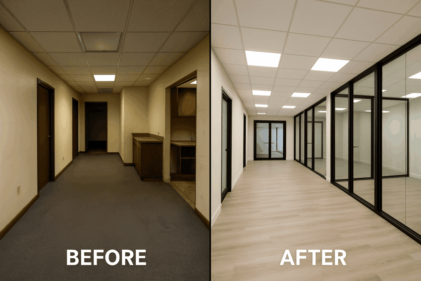 Commercial Space Transformations