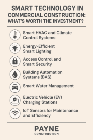 Smart Technology in Commercial Construction